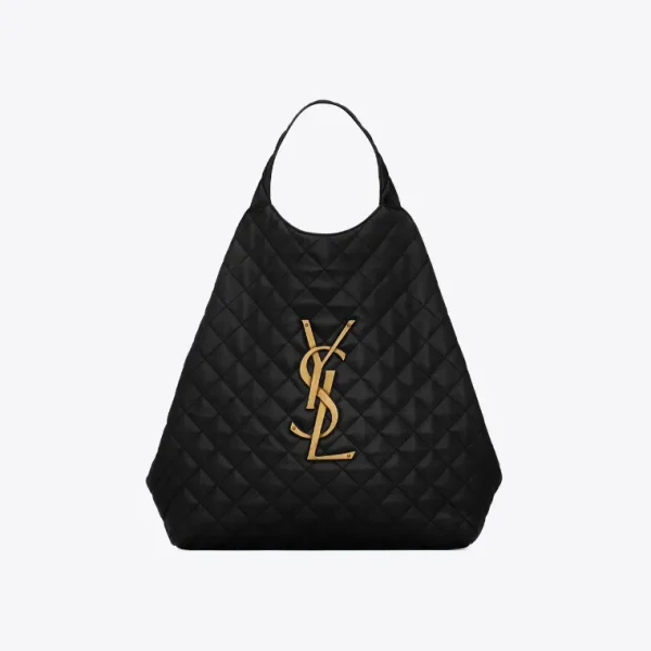 SAINT LAURENT ICARE MAXI SHOPPING BAG IN QUILTED LAMBSKIN