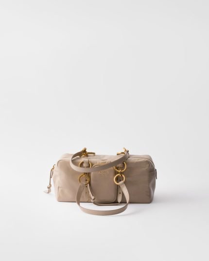 Prada Dangle Medium Leather Top-Handle Bag